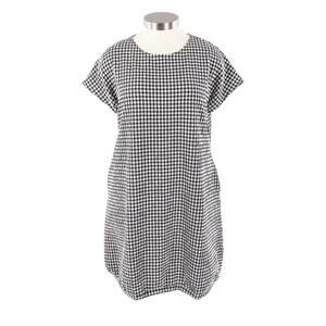 Kozan Simona Tulip Dress Puckered Textured Stretch Relaxed Lagenlook XL